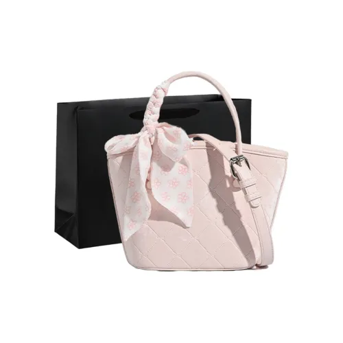 PINK·LAND ПУ (полиуретан) Сумка через плечо Сумка Женская Розовая Светло-синяя Слоновая кость