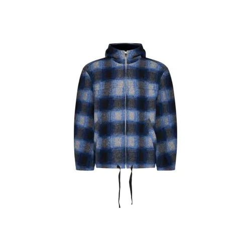 ISABEL MARANT Мужское пальто морского синего цвета