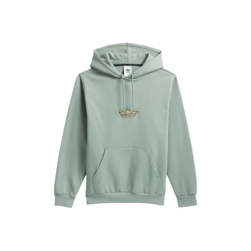 Adidas Originals Пол NeutralHENRY JONES Толстовка Унисекс Серебристо-зеленый