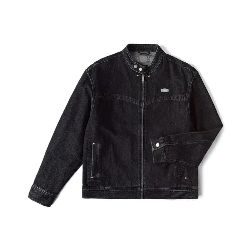 Lee совместный модель FW24 Деним Куртка Мужская Черная