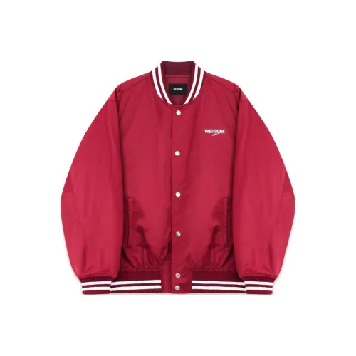 WE11DONE Бургундский Унисекс Бейсбольная Джерси