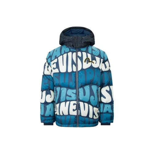 EVISU Темно-синий Синий Все Over Мужские Пуховики