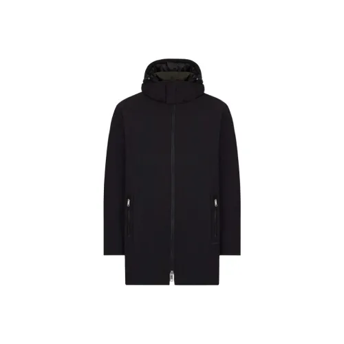 ARMANI EXCHANGE Черное Мужское Пальто