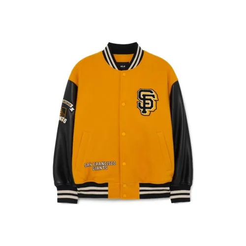 MLB San Francisco Giants Желтая Унисекс Бейсбольная Джерси