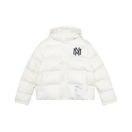 MITCHELL NESS Пуховик Мужской Белый