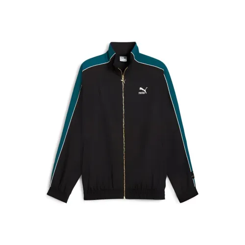 PUMA T7 Куртки и Пальто Унисекс Черный