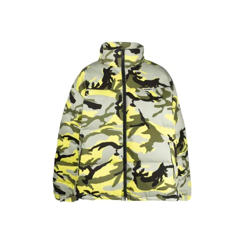 Vetements Камуфляж Мужские Пуховики