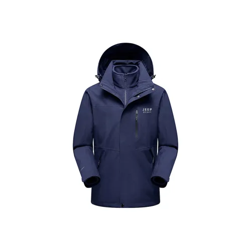JEEP SPIRIT Городская жизнь Путешествие Коммутирование Водонепроницаемый Ветрозащитный Термический и Дышащий Ветровка Унисекс