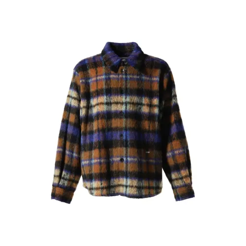 Ader Error Рубашка Позиционирование стиля Куртки Пальто Унисекс Многоцветный