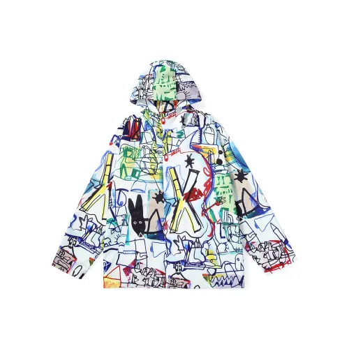 GENANX Куртка Унисекс Индивидуальный С принтом