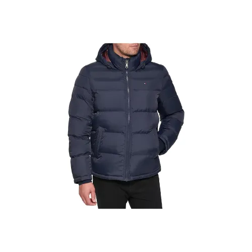 Tommy Hilfiger Черный Мужской Пуховик