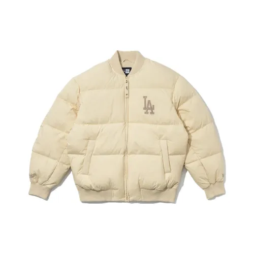 New Era Ecru Unisex Down Jackets