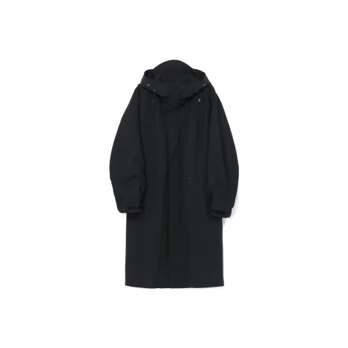 Yohji Yamamoto Черное Унисекс Пальто
