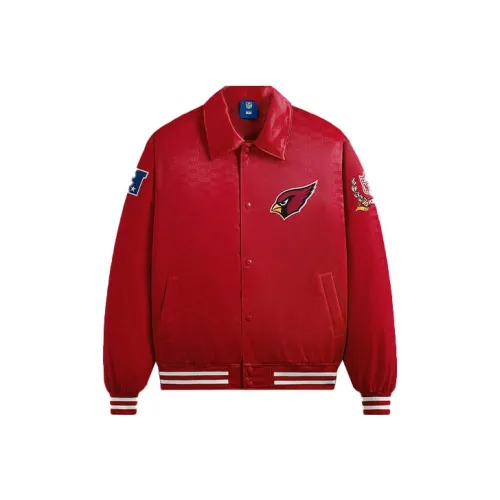 KITH Collaboration X NFL FW23 Co Брендированная Серия Куртка Унисекс Красная