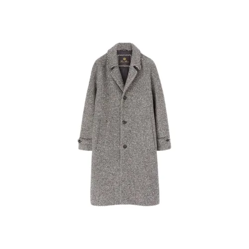 Loro Piana Серый Ячменный Мужской Пальто