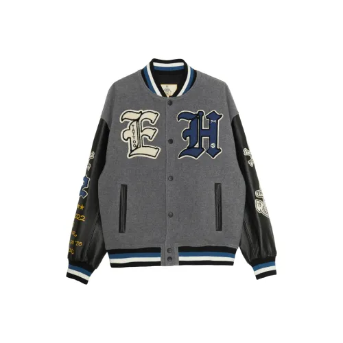 Ed Hardy Темный Мраморный Мужской Бейсбольный Джерси