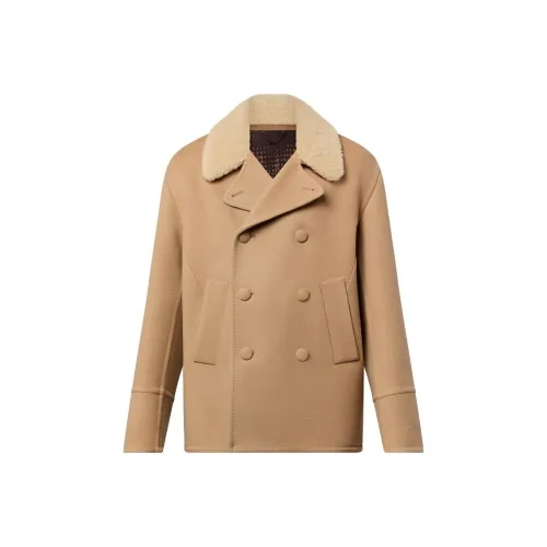 LOUIS VUITTON SS24 Пальто Мужское Коричневое