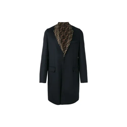 Fendi Черное Мужское Пальто