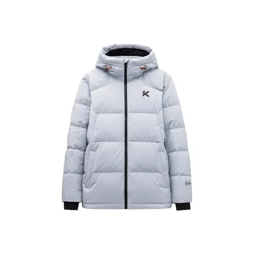 ANTA Basketball Collection Пуховик Мужской Грязь Лаймстоун