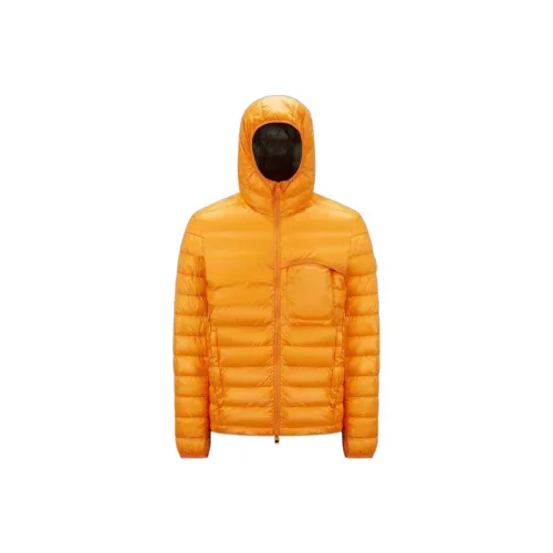 Moncler Оранжевый Мужской Пуховик