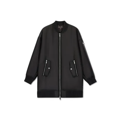 MICHAEL KORS FW24 Хлопковый пуховик Унисекс Черный