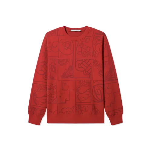 Cabbeen Красный 44 Мужские Свитшоты