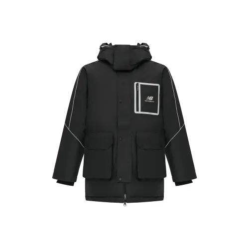 New Balance совместный дизайн Черный Мужской Пуховик