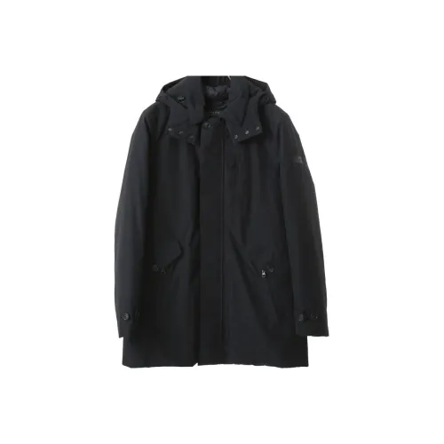 WOOLRICH Мужские черные куртки