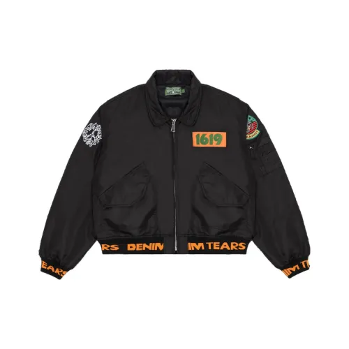 Denim Tears Черная унисекс куртка