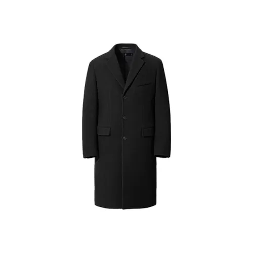 Uniqlo +J Collection Черное Мужское Пальто