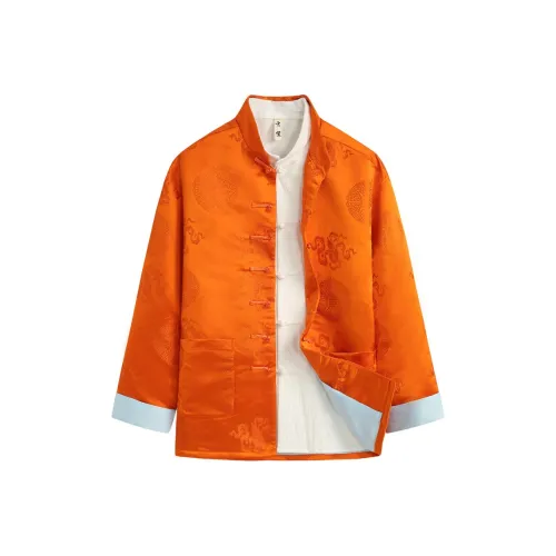 XUANSHENG Куртки Пальто Мужской Шафран