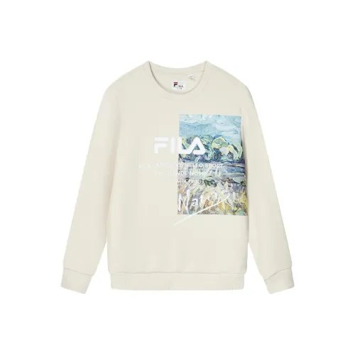 FILA Свитшот Мужской Цвет молочной глазури