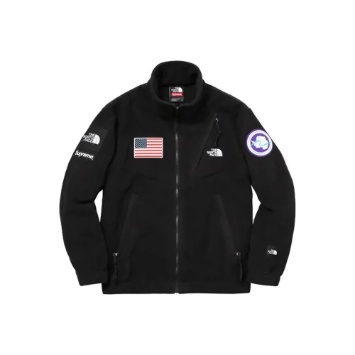 Supreme SS17 Унисекс Бархатные куртки