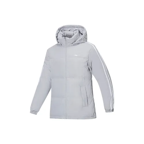 Erke Comprehensive Training Collection Sports Lifestyle Collection Пуховик Мужской Boundless Серый