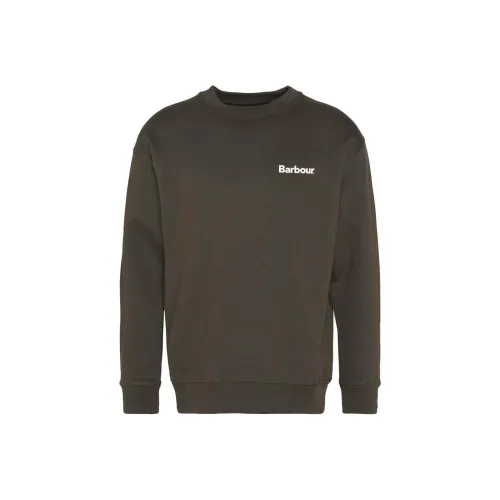 BARBOUR Зеленый Мужской Свитшот