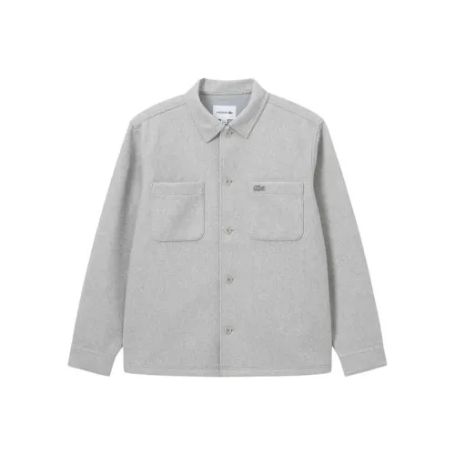 Куртки LACOSTE Collaboration Серебристо-Серый Мужские