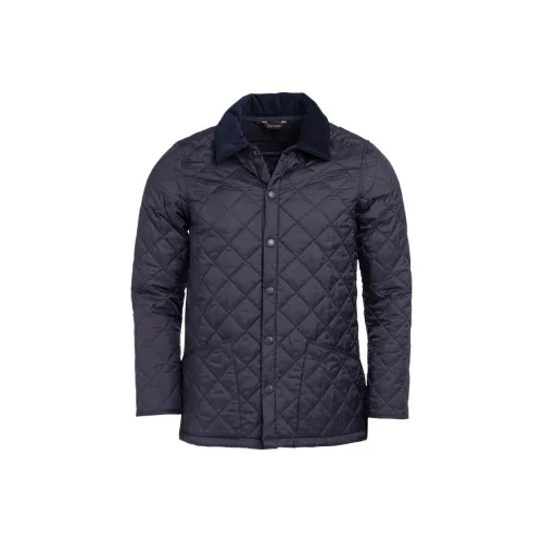 BARBOUR Темно-синий Мужской пуховик