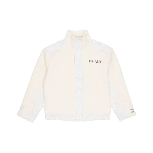 PUMA Белый Мужской Бархатные куртки