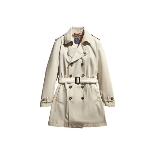 Fay Бежевый Мужской Пальто