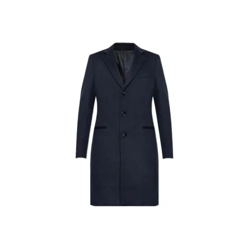 GIORGIO ARMANI Мужское пальто морского синего цвета