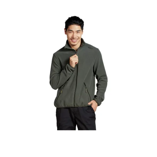 DECATHLON Флис Одежда Мужская Армейский зеленый