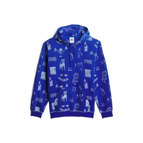 Adidas Originals DILL Hodie Свитшот Мужской Синий