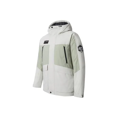 ANTA Variety Тренировки Коллекция Куртка Мужская Трава Зимний серый Сосново-серо-зеленый