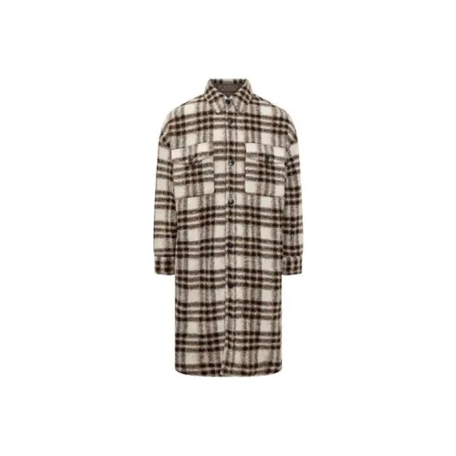 ISABEL MARANT Коричневое Мужское Пальто