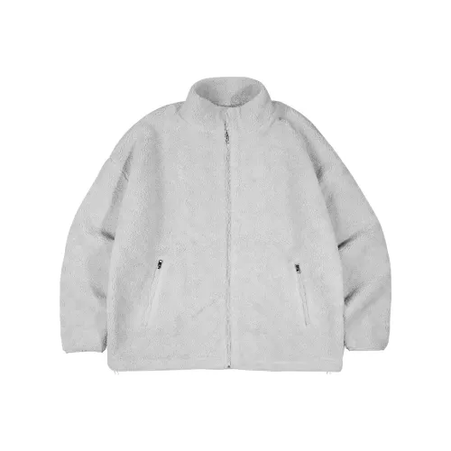 BD.POWER UP+ Loose Fit Утолщенный And Fleece-Lined Jacket Winter Men's White Gray BD.POWER UP+ Свободный крой Утолщенный и с флисовой подкладкой Куртка Зимняя Мужская Белый Серый