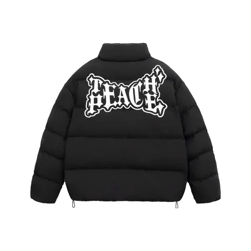 Teach Peace Хлопковый пуховик унисекс