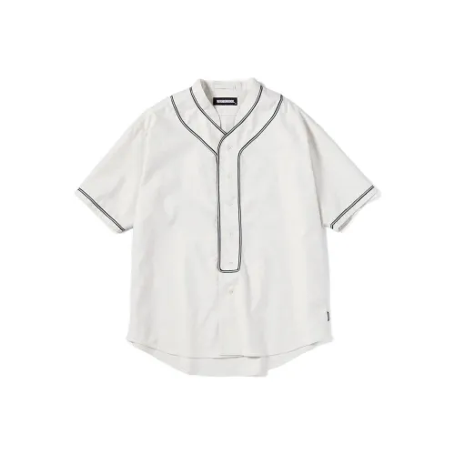 NEIGHBORHOOD совместный бренд Мужская бейсбольная футболка