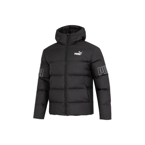 PUMA Черный Мужской Пуховик