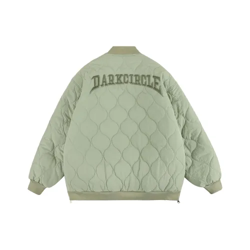 DARKCIRCLE Бейсбольный воротник свободный крой утолщенный пуховик унисекс