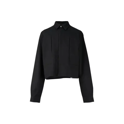 RICK OWENS Черные Мужские Куртки